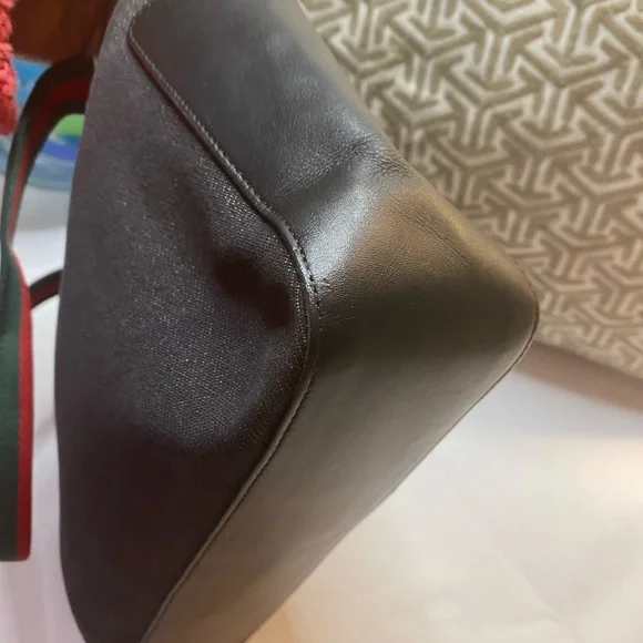 GUCCI Web Denim Tote - Picture 9 of 16
